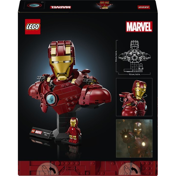 Конструктор LEGO® Super Heroes Marvel Бюст Залізної Людини MK4 (76327), изображение 3