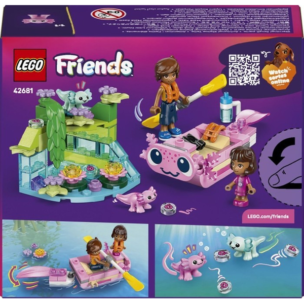 Конструктор LEGO® Friends Пригодницький човен «Аксолотль» (42681), зображення 3