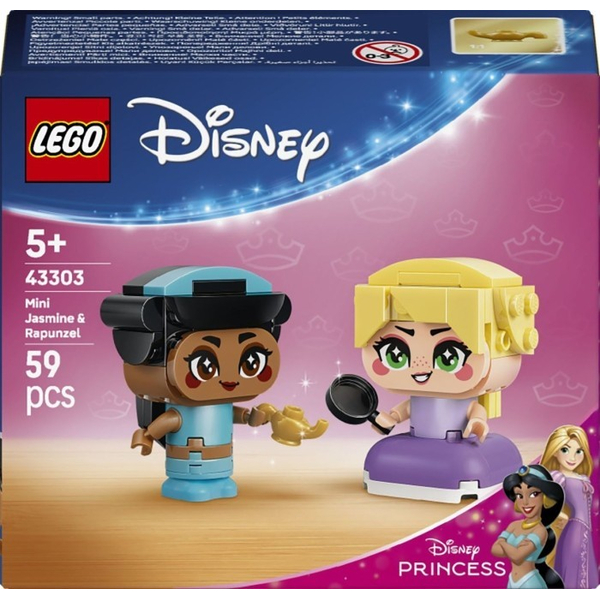 Конструктор LEGO® Disney Мініпринцеси Жасмін і Рапунцель (43303)