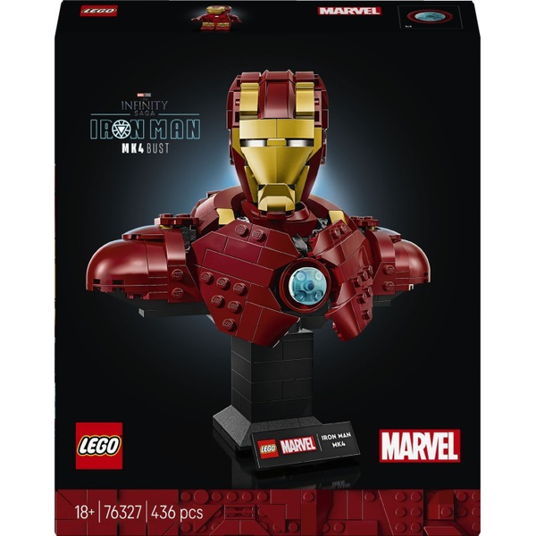 Конструктор LEGO® Super Heroes Marvel Бюст Залізної Людини MK4 (76327), зображення 2