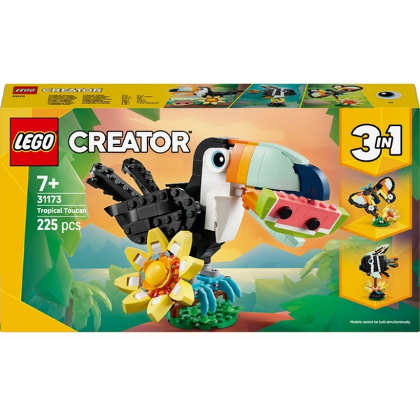 Конструктор LEGO® Creator Дикі тварини: тропічний тукан (31173), изображение 2