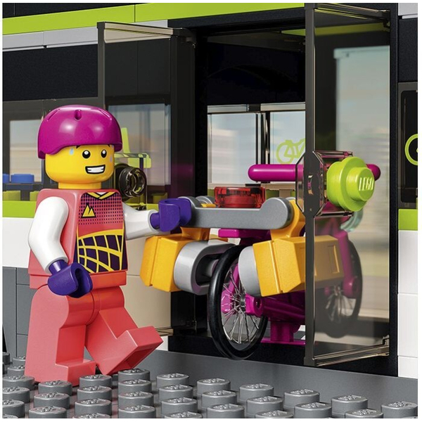 Конструктор LEGO® City Пасажирський потяг-експрес (60337), зображення 9