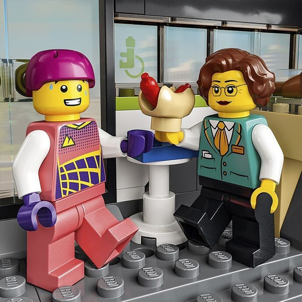 Конструктор LEGO® City Пасажирський потяг-експрес (60337), зображення 6
