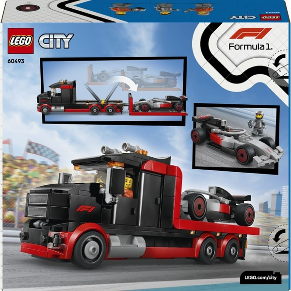 Конструктор LEGO® City Вантажівка для демонстрації F1® із перегоновим автомобілем Audi F1® (60493), зображення 3
