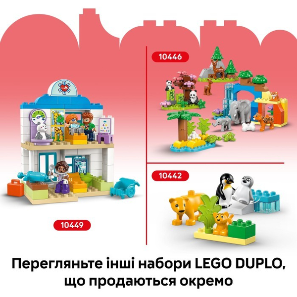 Конструктор LEGO® DUPLO Автомобілі для перегонів і пілоти команд Формули-1 (10445), изображение 18