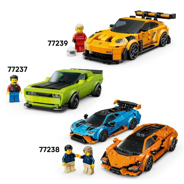 Конструктор LEGO® Speed Champions Спортивний гіперкар Bugatti Centodieci (77240), зображення 10