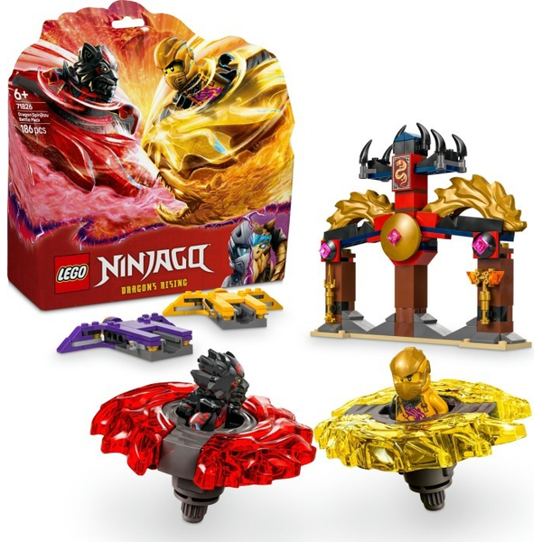 Конструктор LEGO® Ninjago Бойовий набір дракона Спін-джитсу (71826), зображення 3