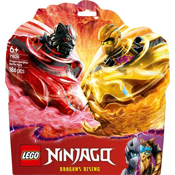 Конструктор LEGO® Ninjago Бойовий набір дракона Спін-джитсу (71826)
