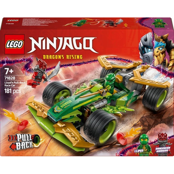 Конструктор LEGO® Ninjago Автомобіль для перегонів Лойда з інерційним двигуном (71828)