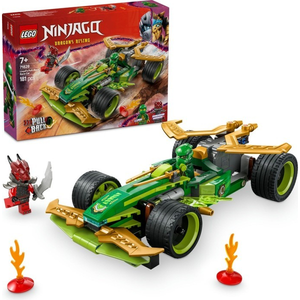 Конструктор LEGO® Ninjago Автомобіль для перегонів Лойда з інерційним двигуном (71828), зображення 3