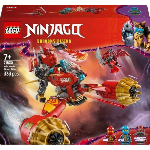 Конструктор LEGO® Ninjago Штормовий робот-вершник Кая (71830)