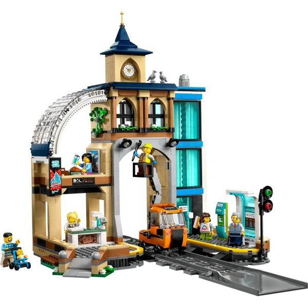 Конструктор LEGO® City Центральний залізничний вокзал (60469), изображение 3