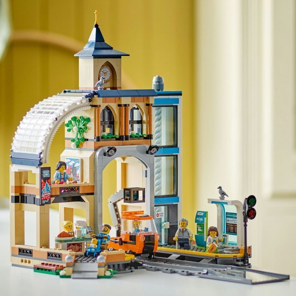 Конструктор LEGO® City Центральний залізничний вокзал (60469), изображение 8