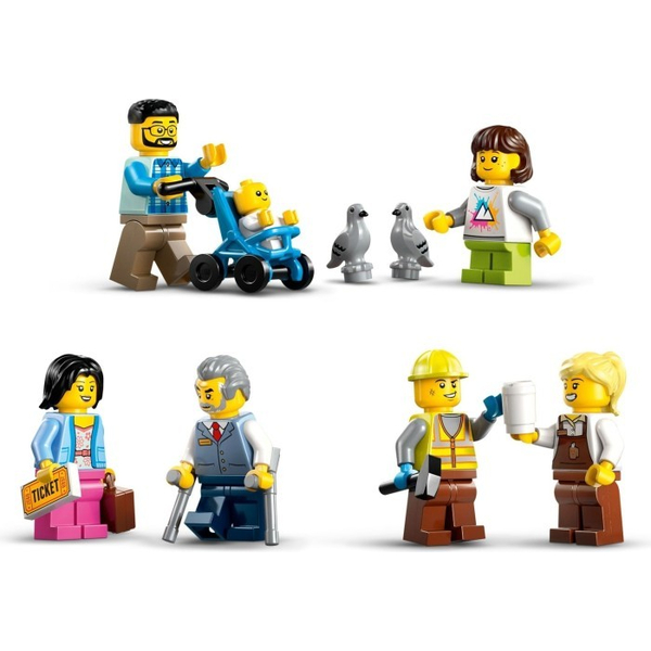 Конструктор LEGO® City Центральний залізничний вокзал (60469), изображение 10