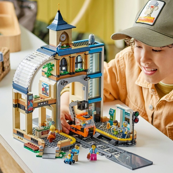 Конструктор LEGO® City Центральний залізничний вокзал (60469), изображение 6