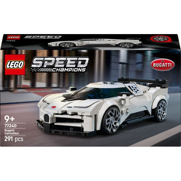 Конструктор LEGO® Speed Champions Спортивний гіперкар Bugatti Centodieci (77240)