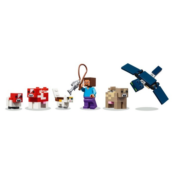 Конструктор LEGO® Minecraft Грибний будинок (21270), зображення 7
