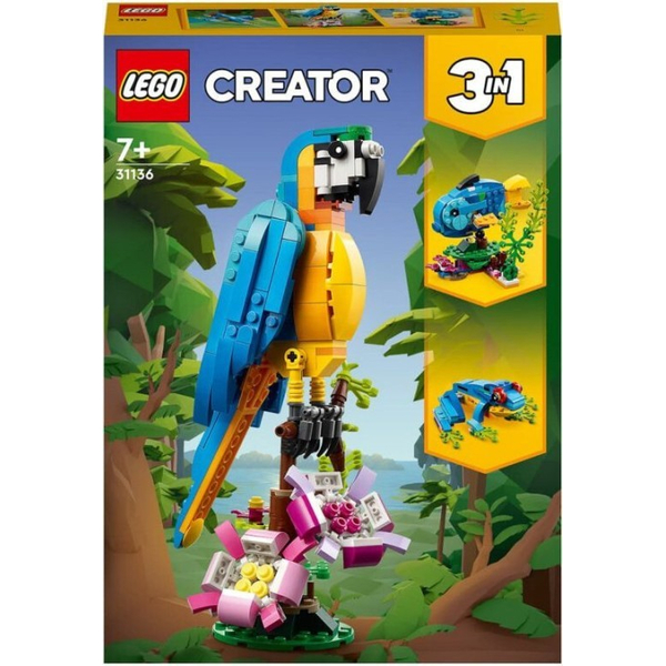 Конструктор LEGO® Creator Екзотичний папуга (31136), изображение 2