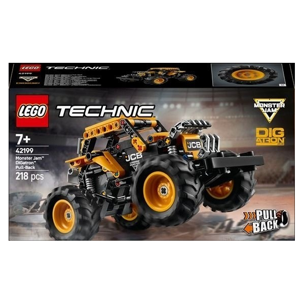 Конструктор LEGO® Technic Monster Jam™ DIGatron™ з інерційним двигуном (42199)