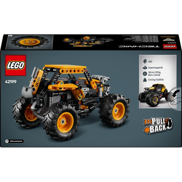 Конструктор LEGO® Technic Monster Jam™ DIGatron™ з інерційним двигуном (42199), зображення 10