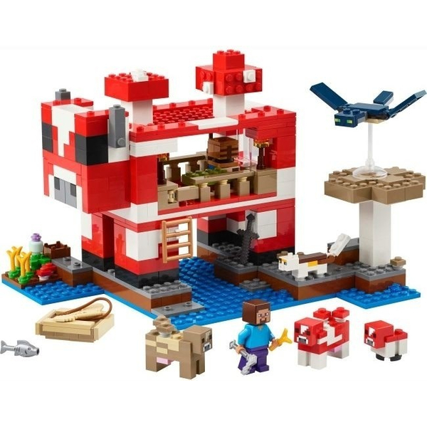 Конструктор LEGO® Minecraft Грибний будинок (21270), зображення 3