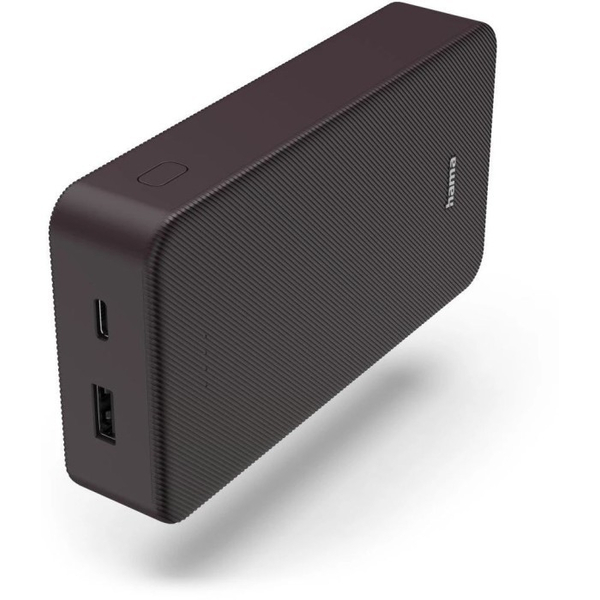 Зовнішній акумулятор Hama 20000mAh 15W (00201715) Plum