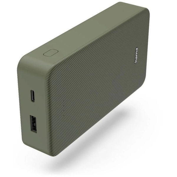 Зовнішній акумулятор Hama 20000mAh 15W (00201716) Green, изображение 2