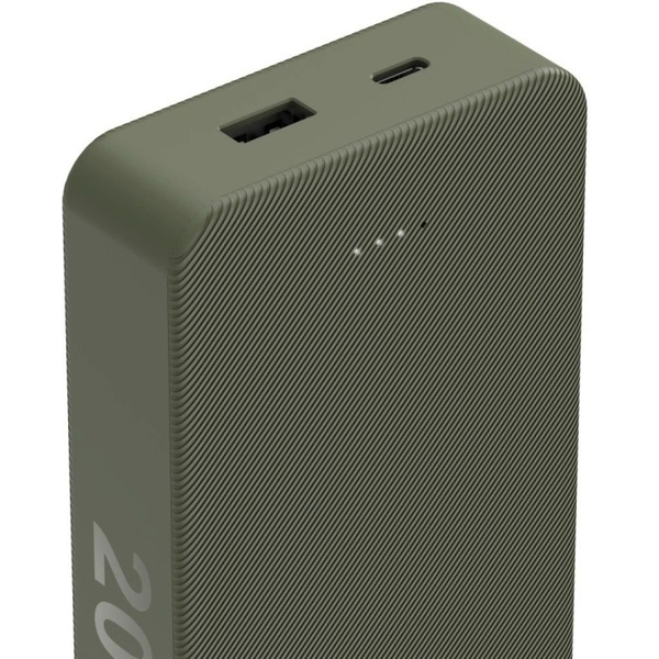 Зовнішній акумулятор Hama 20000mAh 15W (00201716) Green, изображение 5