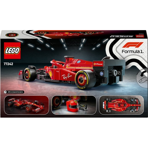 Конструктор LEGO® Speed Champions Автомобіль для перегонів F1® Ferrari SF-24 (77242), изображение 4