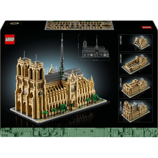 Конструктор LEGO® Architecture Нотр-Дам-де-Парі (21061), зображення 4