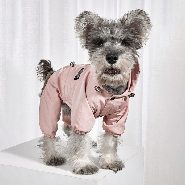 Плащ для собак BONAPET C001 розмір M Size Pink, изображение 5