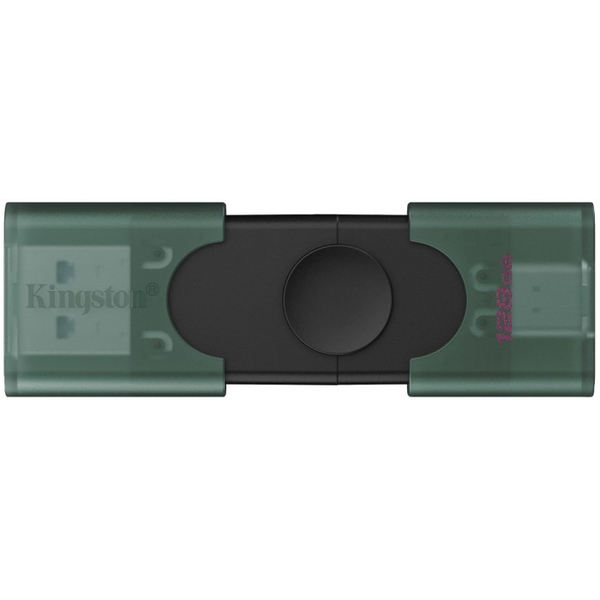 Флеш-пам'ять USB Kingston DT DuoG2 128GB USB-A + USB-C 3.2 Gen 1 (DTDEG2/128GB)