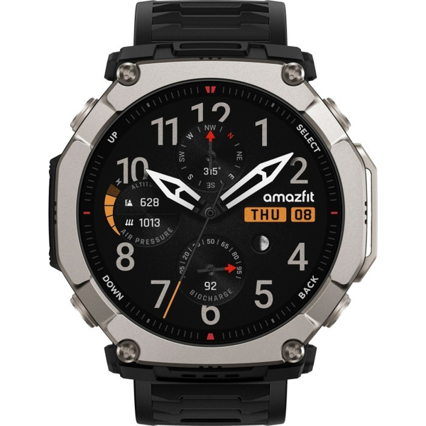Смарт-годинник AMAZFIT T-REX ULTRA 2 W2550GL2N Black, изображение 2