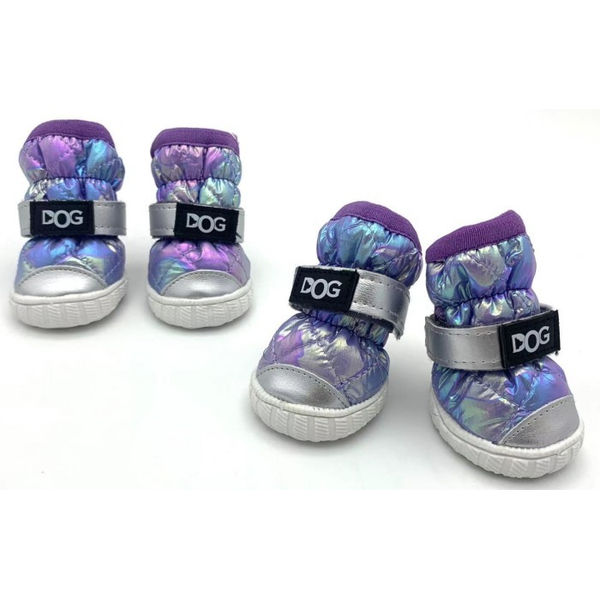Взуття для собак Pet DOG Teddy shoes розмір L Purple