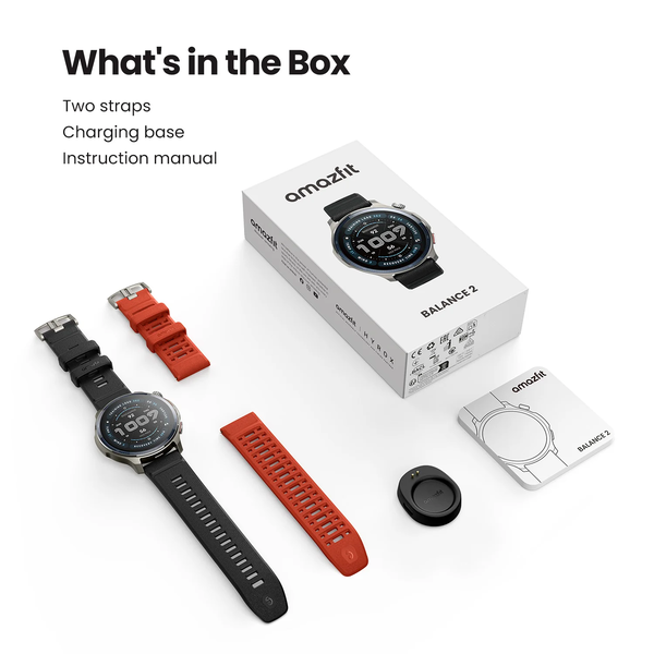 Смарт-годинник Amazfit Balance 2 W2430GL1N Black, изображение 11