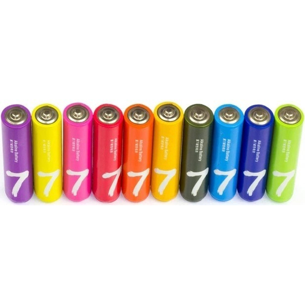 Батарейка CUKTECH Rainbow AAAAlkaline (B07) 10шт/бл, изображение 3