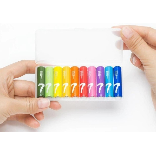 Батарейка CUKTECH Rainbow AAAAlkaline (B07) 10шт/бл, изображение 5