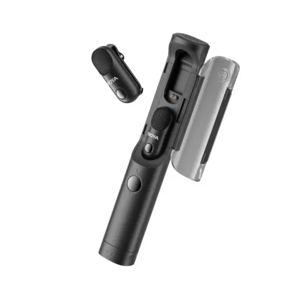 Бездротовий мікрофон BOYA Magic-02 Type-C/Lightning Black