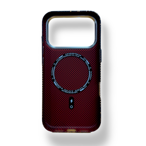 Чохол CaseSH Tactile Woven Magnetic Metal Frame for Apple iPhone 17 Pro S2, изображение 2