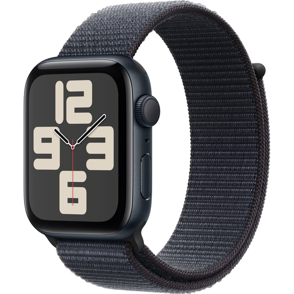 Apple Watch SE 2 2024 GPS 44mm Midnight Aluminium Case with Ink Sport Loop MXEP3