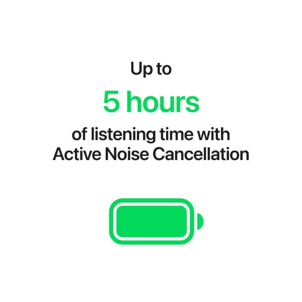 Apple AirPods 5 with Wireless Charging Case (MKFT4), Цвет: Білий, Оригинальное название цвета: White, Наличие активного шумоподавления: С функцией, изображение 6