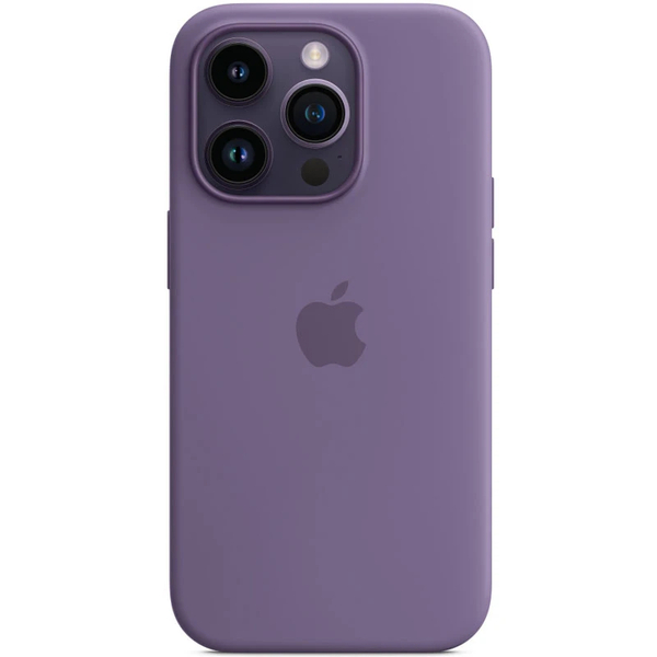 Чохол Apple iPhone 14 Pro Max Silicone cases MagSafe NO animation Iris