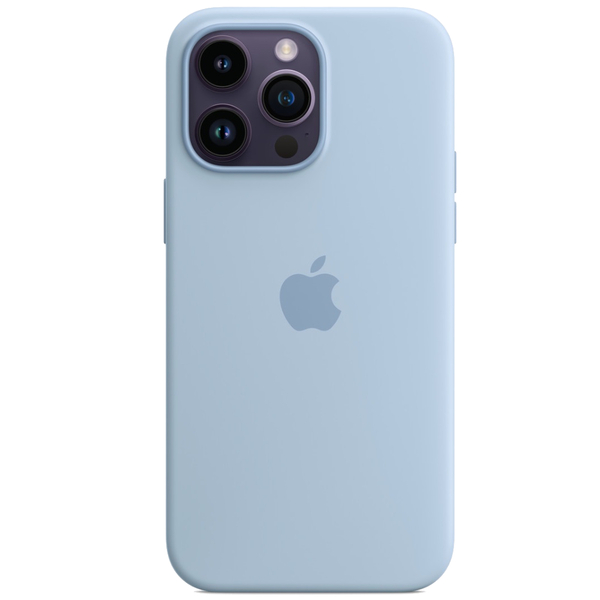 Чохол Apple iPhone 14 Pro Silicone cases MagSafe NO animation Sky