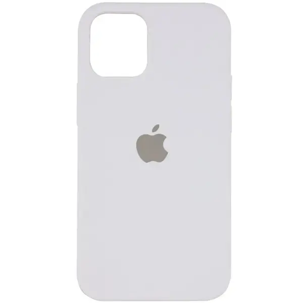 Чохол Apple iPhone 14 Pro Max Silicone cases Full cover open camera White