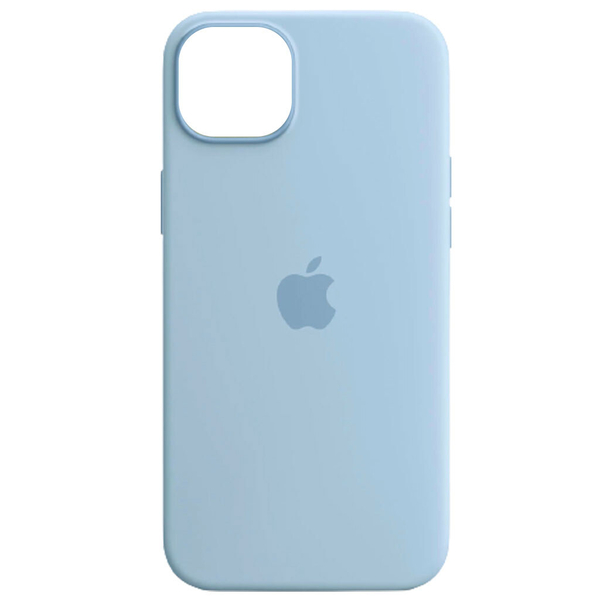 Чохол Apple iPhone 14 Silicone cases MagSafe NO animation Sky