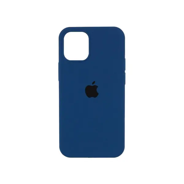 Чохол Apple iPhone 13 Pro Max Silicone cases Full cover open camera Navy Blue