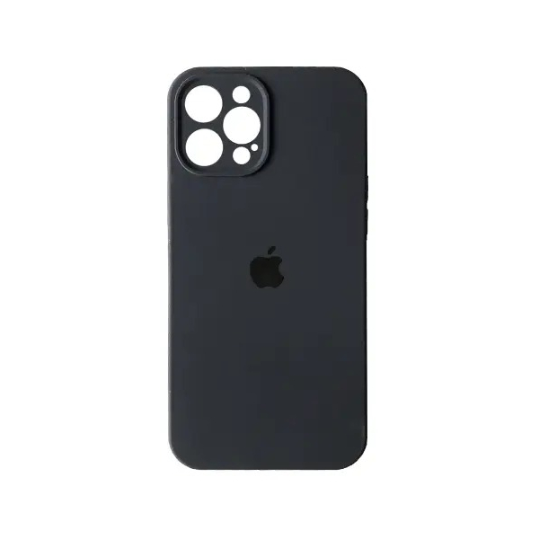 Чохол Apple iPhone 14 Plus Silicone cases Full cover close camera Charcoal Gray