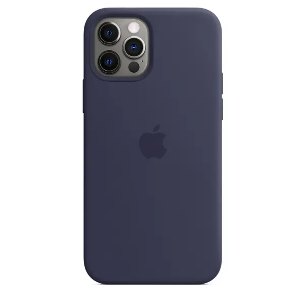 Чохол Apple iPhone 14 Pro Max Silicone cases Full cover open camera Navy Blue