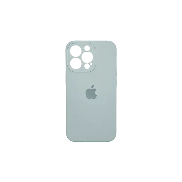 Чохол Apple iPhone 14 Pro Max Silicone cases Full cover open camera Rock Ash