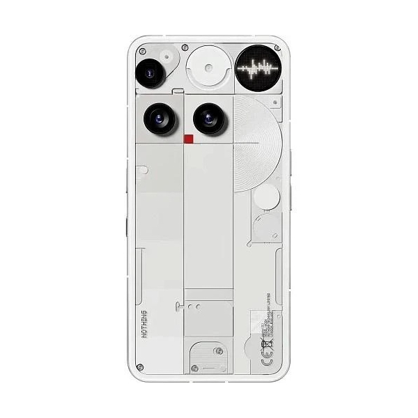 Смартфон Nothing Phone (3) 12/256GB White, зображення 5